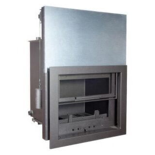 Каминная топка Kratki Amelia/PW/24/G/W (гильотина)