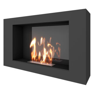 Биокамин SteelHeat WALL LONG 900 LITE(Стекло Без стекла, Стемалит Со стемалитом)