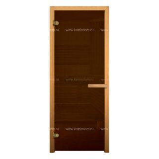 Дверь для бани/сауны LK Бронза Матовая (липа)(2000х700 мм)