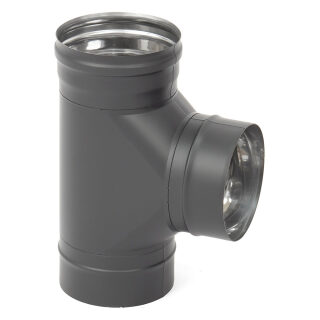 Тройник ТиС Моно 87° ТРМ(М)-Р, AISI 430 Black(Диаметр Ø 250 мм)