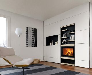 Каминная облицовка Piazzetta PRESTON(Линейка покрытия Basic, Цвет керамики Tortora)