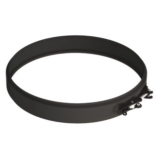 Хомут соединительный Вулкан VBR50 (black, AISI 439/0,5мм)(Ø 150/250 мм)