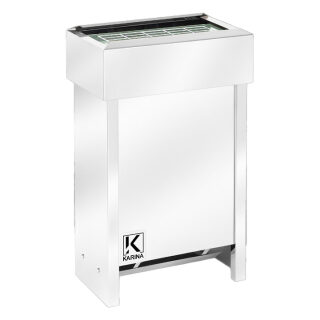 Электрическая печь KARINA Eco 3 кВт 220В в камне змеевик горизонтальный