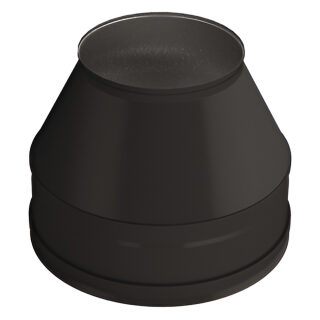 Конус Вулкан VBR50 (black, AISI 321/439/0,5мм)(Ø 115/210 мм)