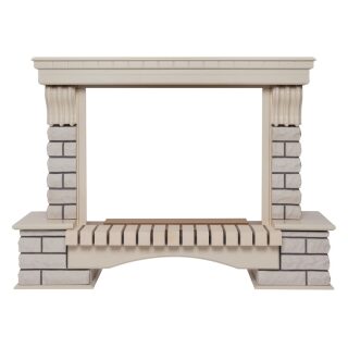 Портал RealFlame Бруклин (Country) 33 WT(Белый дуб (WT-614))