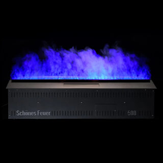 Встраиваемый камин-увлажнитель Schones Feuer FireLine 600 RGB(Латунная панель)