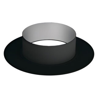 Розетка Вулкан VBR (black, AISI 439/0,8мм)(Диаметр Ø 180 мм)
