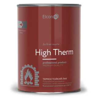 Лак термостойкий Elcon +250 1л