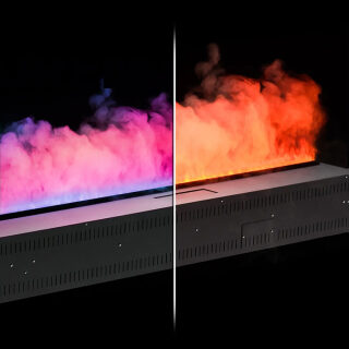 Встраиваемый камин-увлажнитель Schones Feuer FireLine 3000 Blue(Чёрная панель)