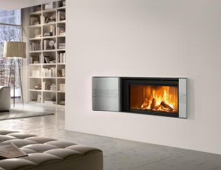 Каминная облицовка Piazzetta AMBURGO(Цвет керамики Grigio Cerato, Для топок MA 260 / MC 70/51)