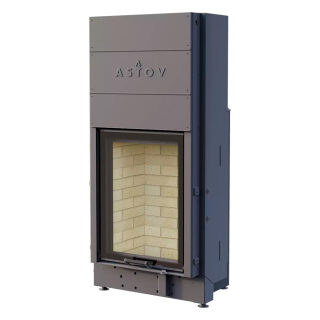 Каминная топка Astov ПС 5574(Футеровка 3D панели)