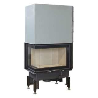 Каминная топка Austroflamm 63х40х42S два стекла(Левый, Keramott белый)