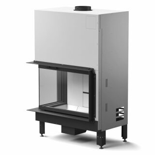 Каминная топка MCZ Plasma 95 dx/sx(sx (угловое стекло правое))