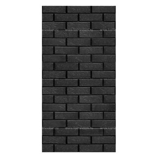 Плита Декор LK Astonit Черный кирпич №1009(1200х800х9 мм)