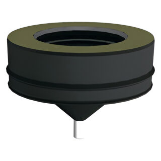 Конденсатосборник Вулкан VBR50 (black, AISI 321/439/0,5мм)(Ø 120/220 мм)