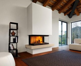 Каминная облицовка Piazzetta KENSINGTON(Линейка покрытия Basic, Цвет керамики Senape)