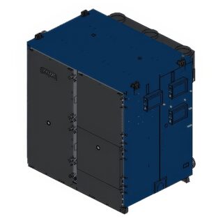 Универсальный котел Zota "Robot Black" 750 кВт (без бункера и мех.подачи)