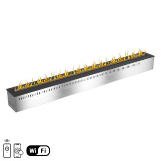 Автоматический биокамин SteelHeat AB Fire Line 1800(Черный + Wi-Fi)