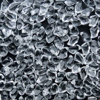 Декоративные элементы Kratki Fire Glass 1 кг(Белый)