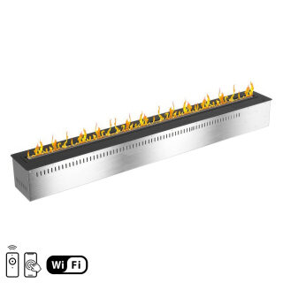 Автоматический биокамин SteelHeat AB Fire Line 1500(Черный + Wi-Fi)