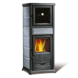 Отопительно-варочная печь с водяным контуром La Nordica TermoRossella Plus Forno DSA 4.0(В камне (PETRA))