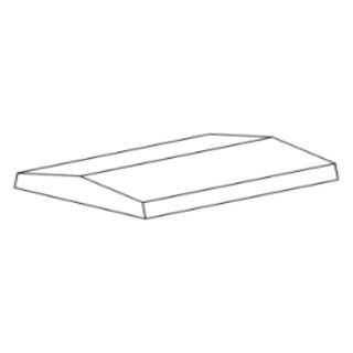 Покровная плита дефлектора Schiedel VENT 39/53