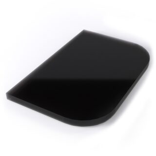 Стекло напольное LK BLACK (под печь)(1000х400х8мм)