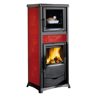 Отопительно-варочная печь с водяным контуром La Nordica TermoRossella Plus Forno DSA 4.0(В камне (PETRA))