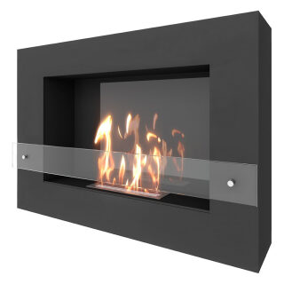Биокамин SteelHeat WALL GRAND 900 LITE(Стекло Со стеклом, Стемалит Со стемалитом)