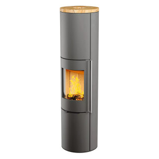 Печь-камин Astov R1.0 XXXL (песчаник)(Дверца Сталь, Ручка Короткая)