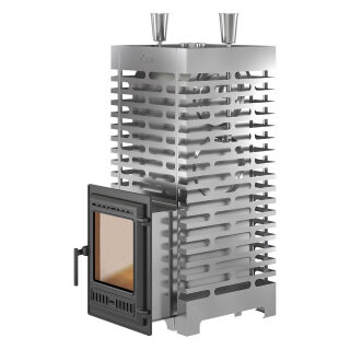 Дровяная печь для бани Aston 38 INOX (320)