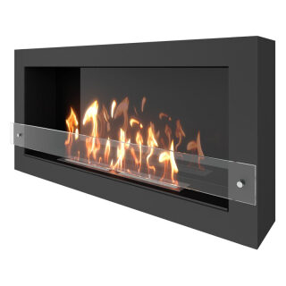 Биокамин SteelHeat WALL ONE 1100 LITE(Стекло Со стеклом, Стемалит Со стемалитом)