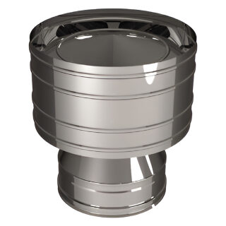 Дефлектор Вулкан V100R (нержавейка, AISI 321/304/0,5мм)(Ø 130/330 мм)