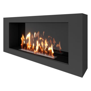 Биокамин SteelHeat WALL LONG 1200 LITE(Стекло Без стекла, Стемалит Со стемалитом)