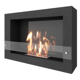 Биокамин SteelHeat WALL ONE 800 LITE(Стекло Со стеклом, Стемалит Со стемалитом)
