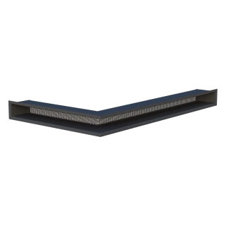 Вентиляционная решетка с сеткой Astov серия РУС(945) (Цвет Черный)