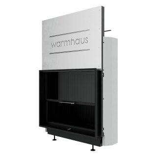 Каминная топка Warmhaus Flat 87/70h(Футеровка - 3D панели)