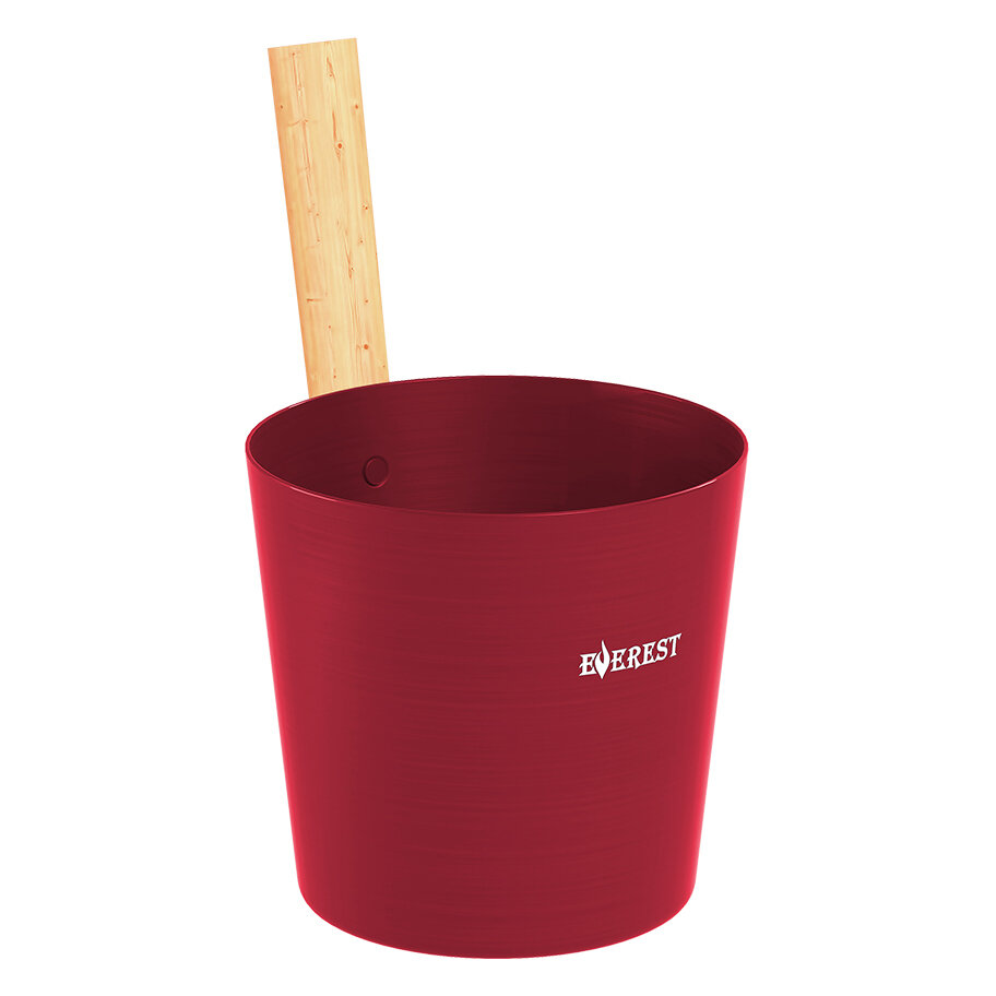 Шайка Эверест алюминий 5л (Red (TG-52))