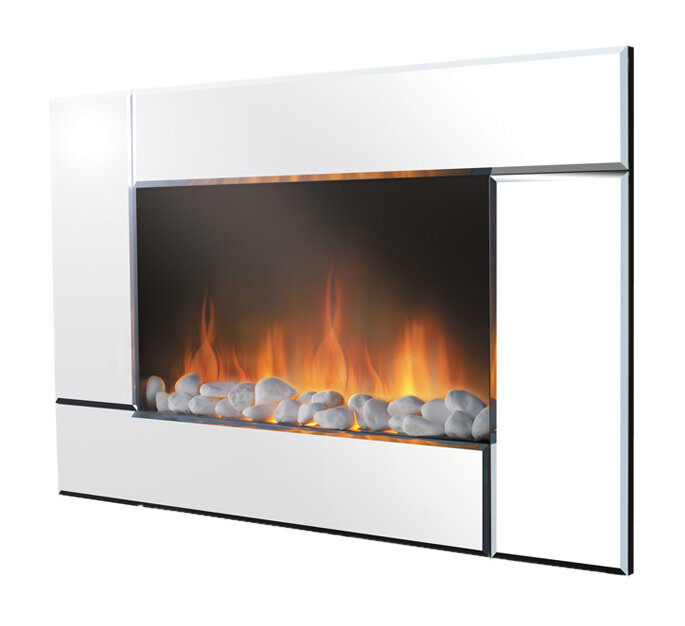 Электрокамин Electrolux EFP/W - 2000S (зеркальный)(Серебристый оттенок)