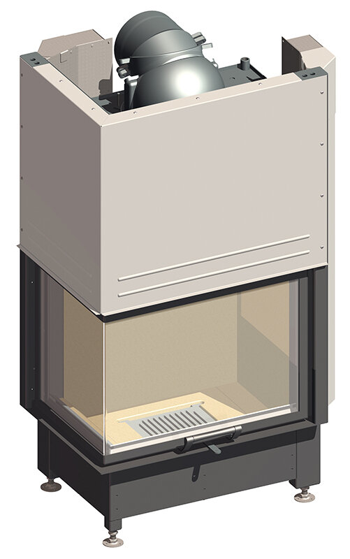 Каминная топка Schmid Ekko W L 67(45)51h(Kristall/Антрацит )