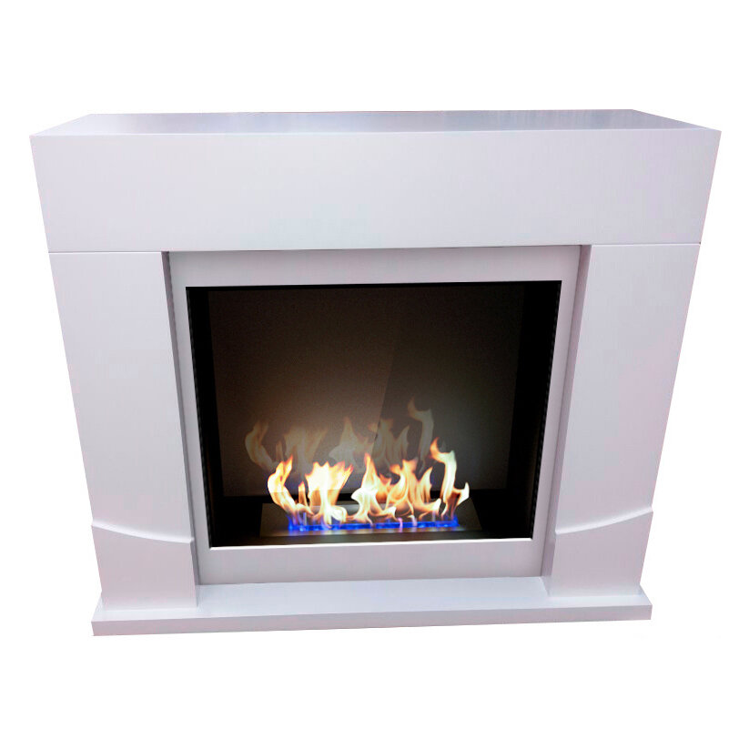 Комплект биокамина ZeFire классический London со стемалитом(Кремовый)