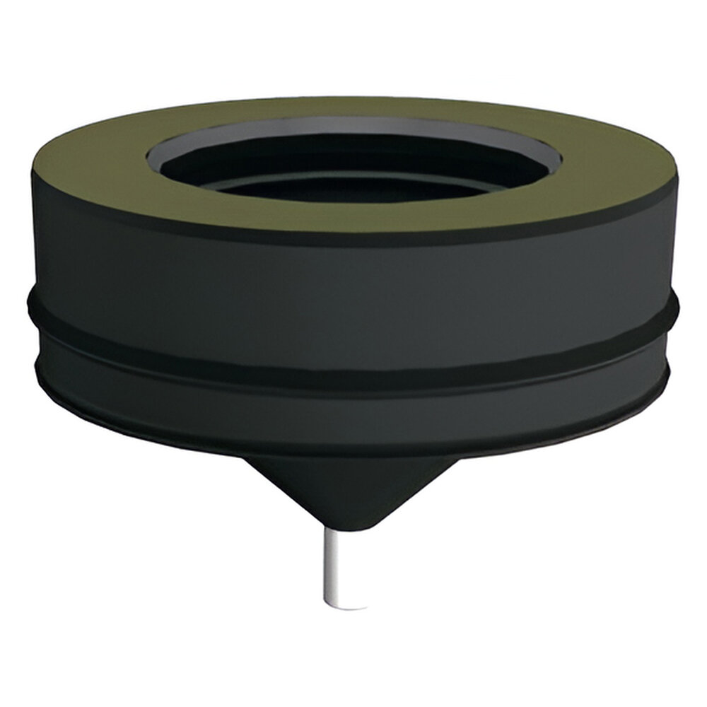 Конденсатосборник Вулкан VBR50 (black, AISI 321/439/0,5мм)(Ø 150/250 мм)