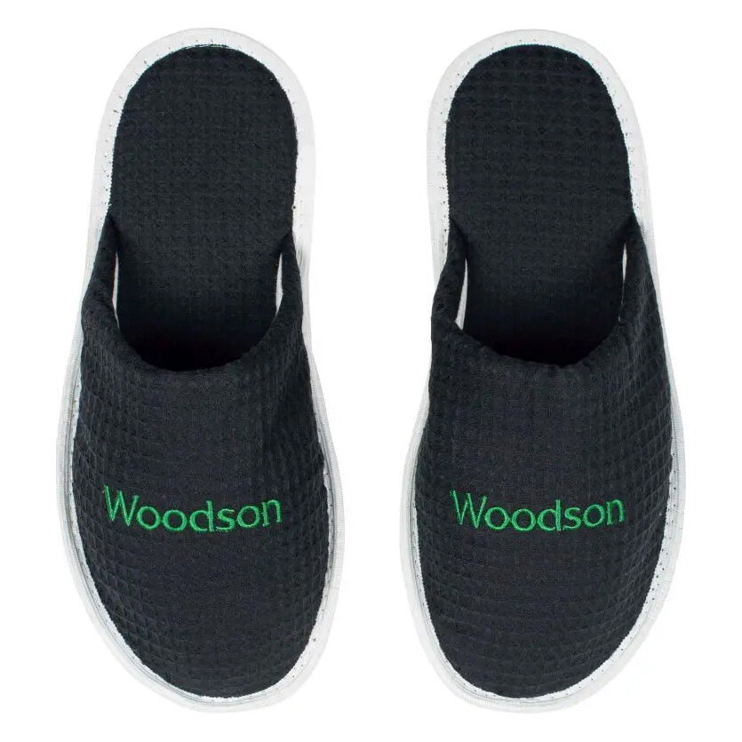Тапочки Woodson вафельные с закрытым мысом(43-46)