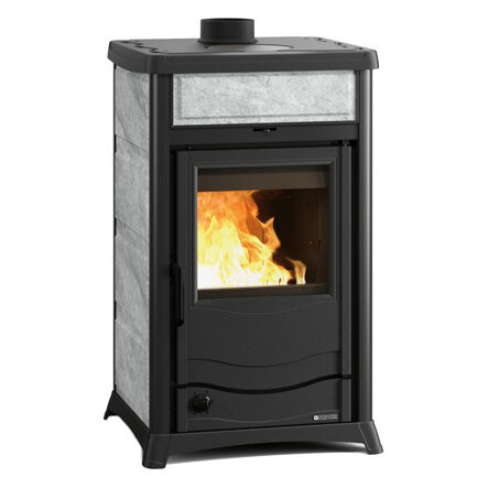 Отопительно-варочная печь с водяным контуром La Nordica TermoRossella Plus Evo DSA 4.0(В камне (PETRA))