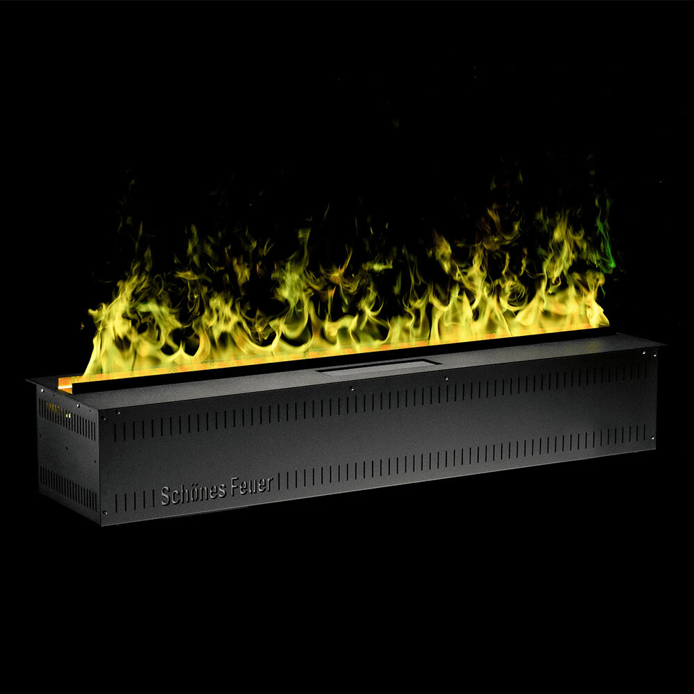Электрический очаг Schones Feuer 3D Hot Line 1200(Цвет пламени RGB, Панель Чёрная)