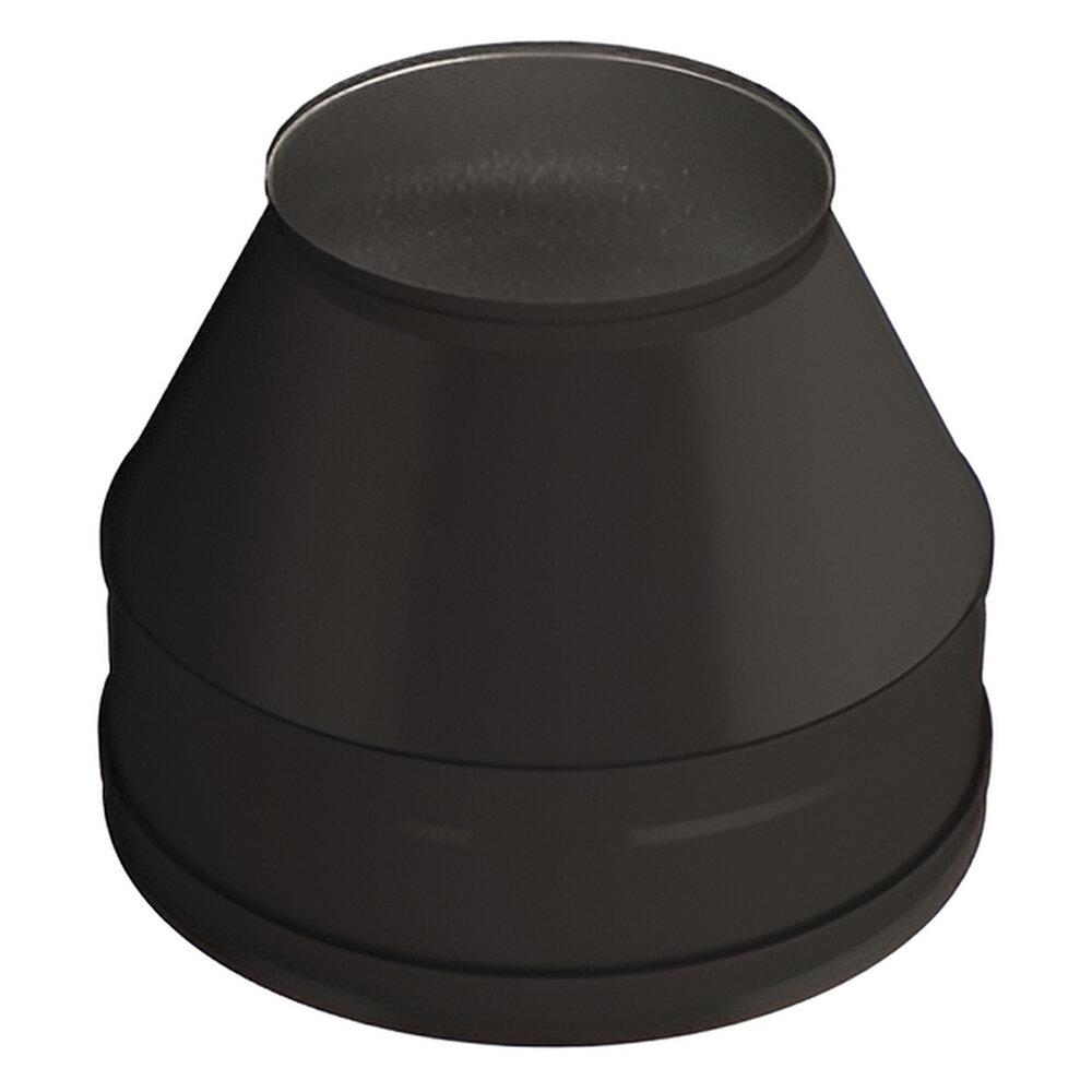 Конус Вулкан VBR50 (black, AISI 321/439/0,5мм)(Ø 150/250 мм)