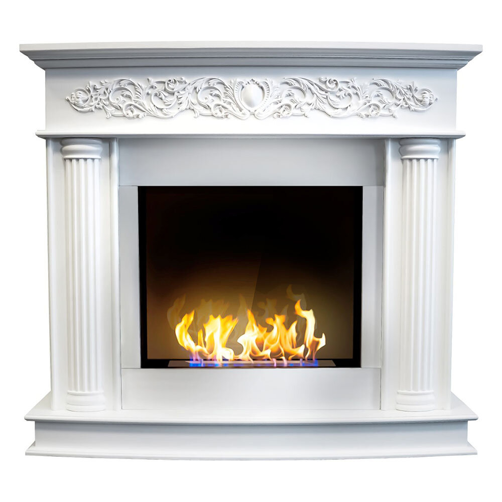 Комплект биокамина ZeFire классический Лоренс со стемалитом(Венге)