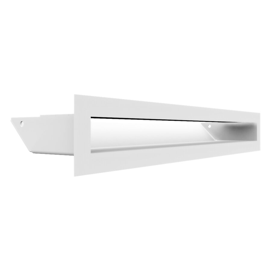 Решетка LUFT Fire&Wood(Размер 90х600, Цвет черная)