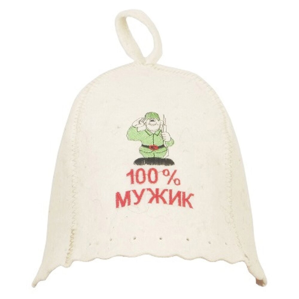 Шапка LK 100% МУЖИК