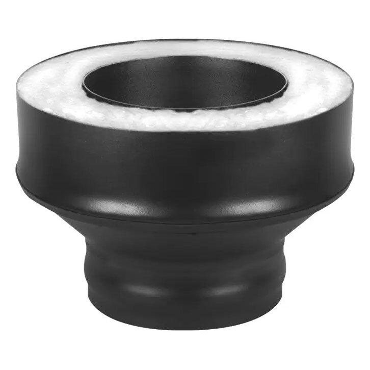 Старт-сэндвич Везувий BLACK (AISI 430/1,0мм, Keralux)(Ø 150/250 мм)